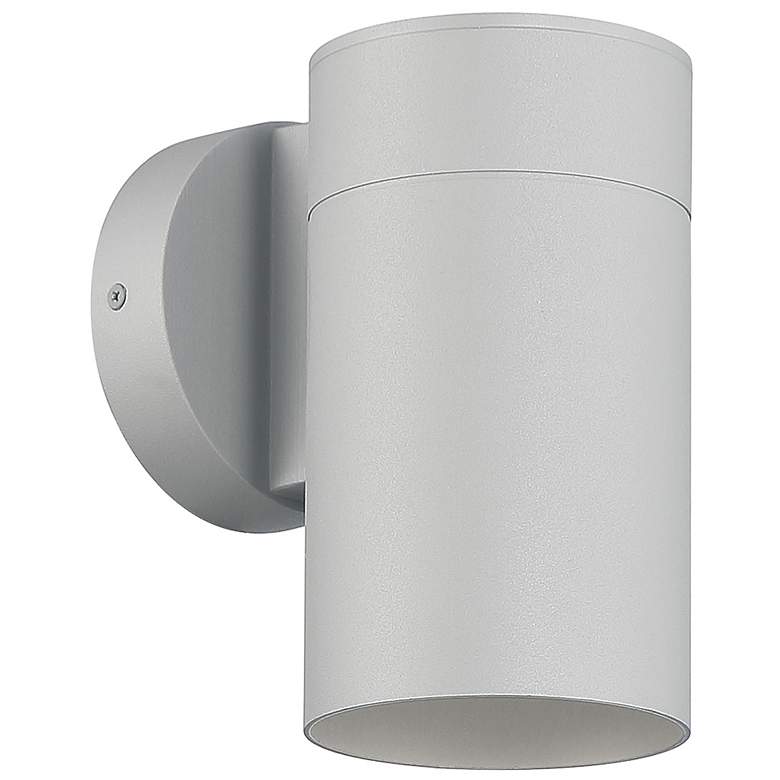 Image 7 Matira 1 Light Outdoor LED Turtle Friendly Wall Mount - Satin - 7.75 inch more views