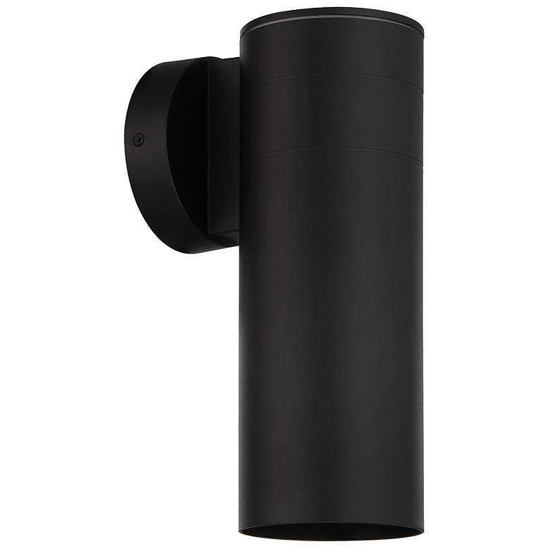 Image 6 Matira 11 1/2" High Black LED Outdoor Wall Light more views