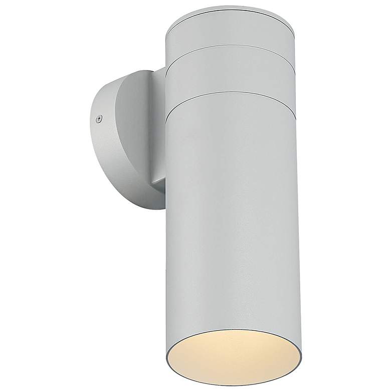 Image 5 Matira 11 1/2" High Satin Dark Sky LED Outdoor Wall Light more views