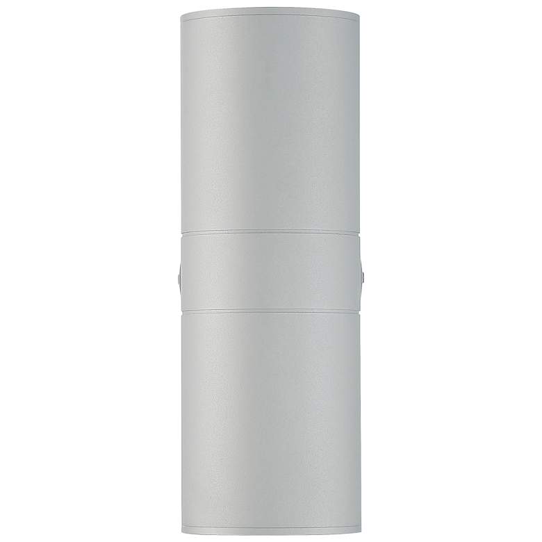 Image 2 Matira Bi-Directional Outdoor LED Wall Mount - Satin - 12.25" more views