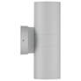 3_Matira Bi-Directional Outdoor LED Wall Mount - Satin - 12.25" more views