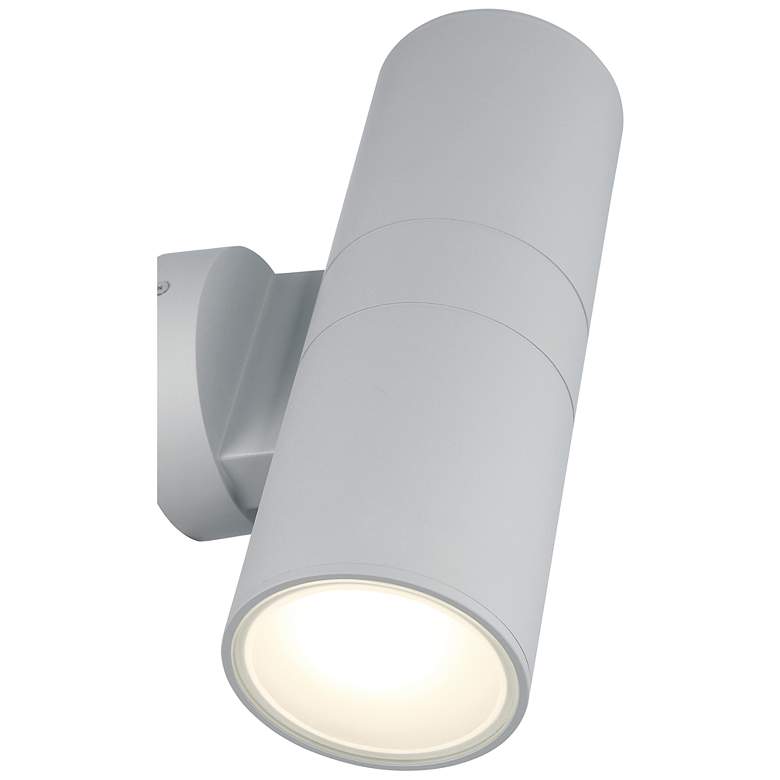 Image 5 Matira Bi-Directional Outdoor LED Wall Mount - Satin - 12.25" more views