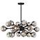 Matisse 18-Light Chandelier in Matte Black