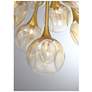 7_Matisse 18-Light Chandelier in Warm Brass more views