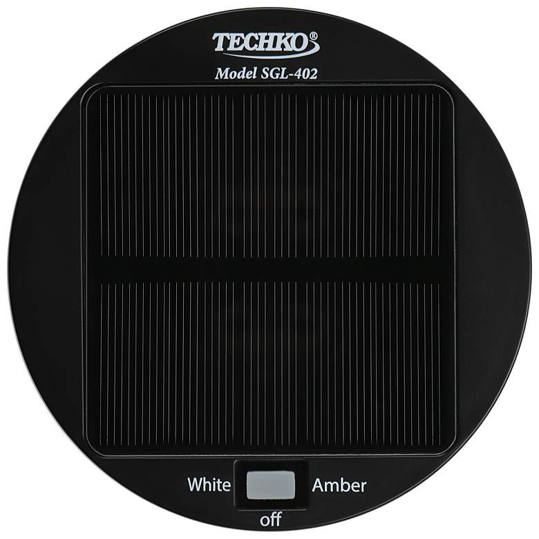 Image 4 Matley 29 1/2" High Black Finish Solar Path Light more views