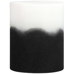 Matra 14 1/2&quot; Wide Black and White Side Table