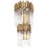 Matrix 2-Lt 2-Tier Sconce - Havana Gold