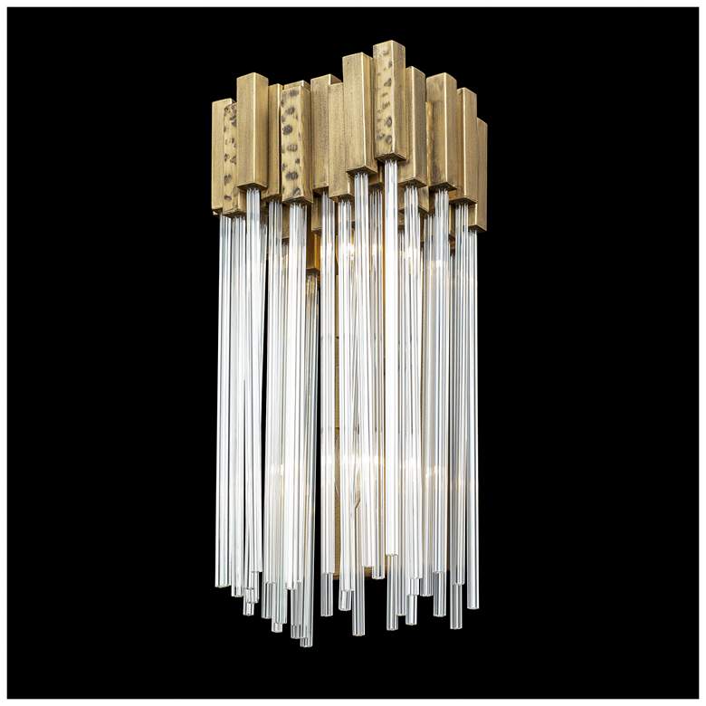 Image 4 Matrix 2-Lt Sconce - Havana Gold more views