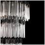 5_Matrix 30-Lt 4-Tier Chandelier - Matte Black & French Gold more views