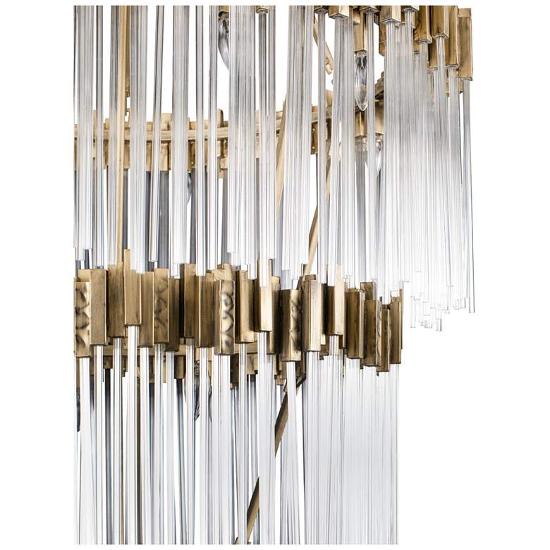 Image 5 Matrix 40" 30-Light Havana Gold 4-Tier Chandelier more views