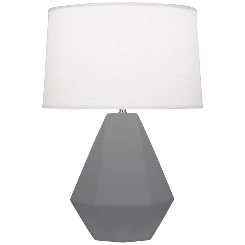 Image 1 Matte Ash Delta Table Lamp