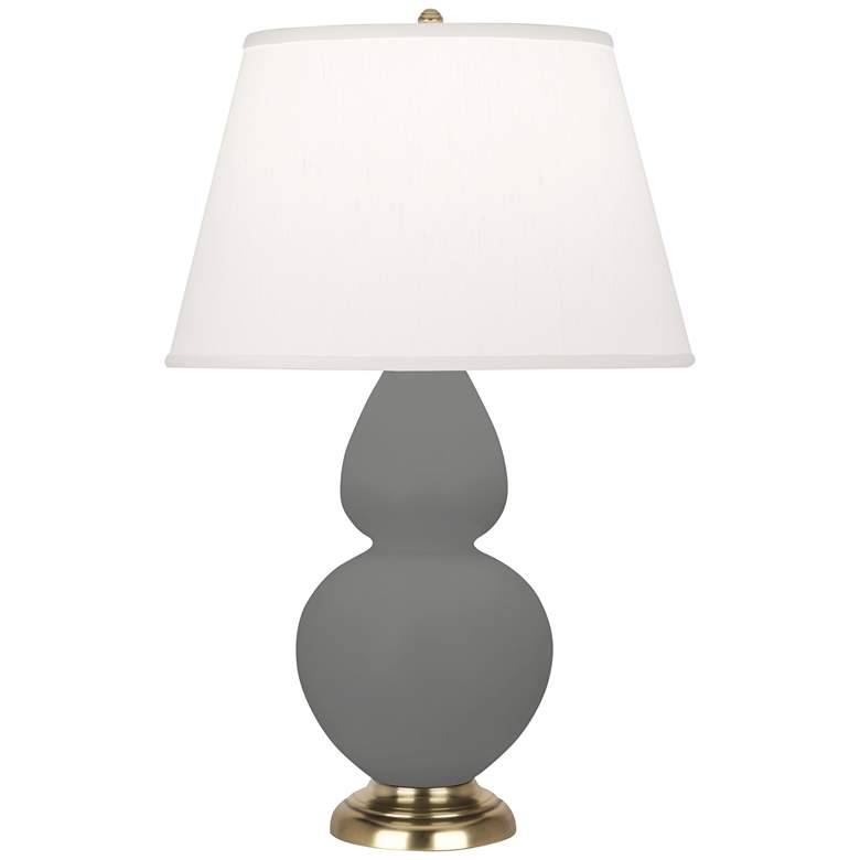 Image 1 Matte Ash Double Gourd Table Lamp