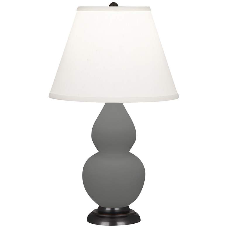 Image 1 Matte Ash Small Double Gourd Accent Lamp