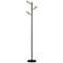 Matte Black Adjustable LED Track Tree Floor Lamp