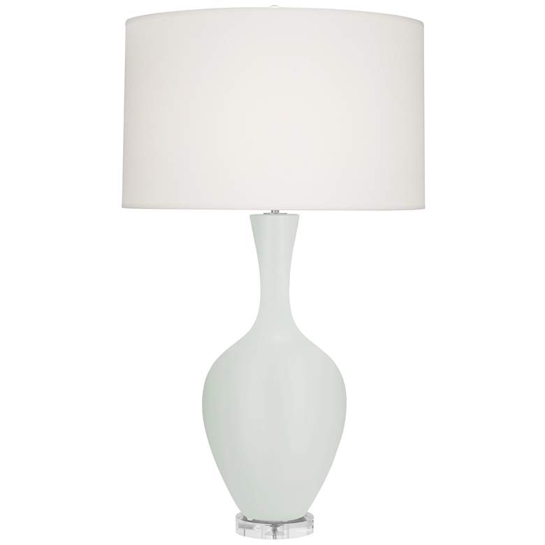 Image 1 Matte Celadon Audrey Table Lamp