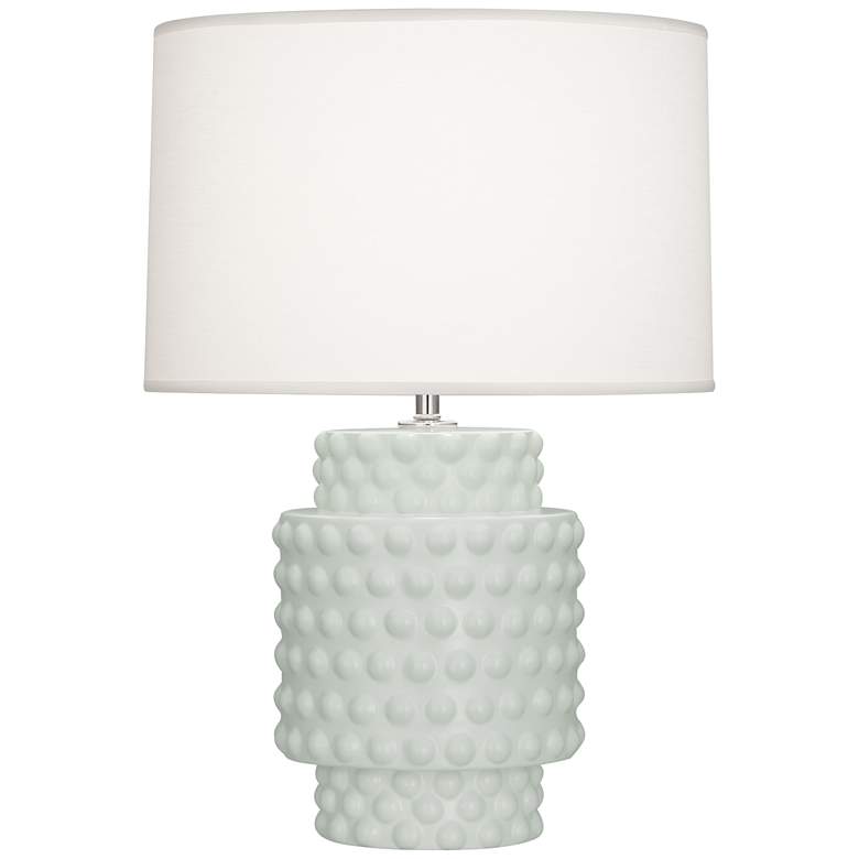 Image 1 Matte Celadon Dolly Accent Lamp