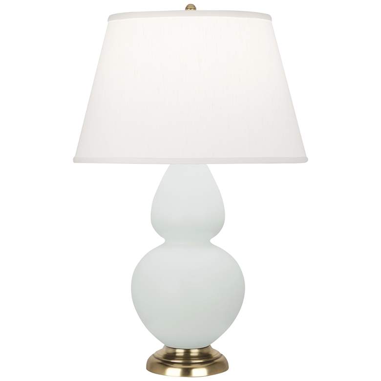 Image 1 Matte Celadon Double Gourd Table Lamp