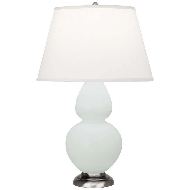 Image 1 Matte Celadon Double Gourd Table Lamp