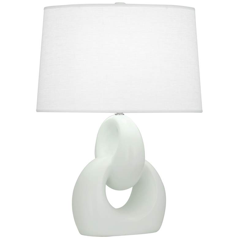 Image 1 Matte Celadon Fusion Table Lamp