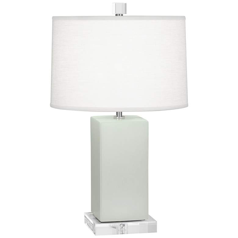 Image 1 Matte Celadon Harvey Accent Lamp