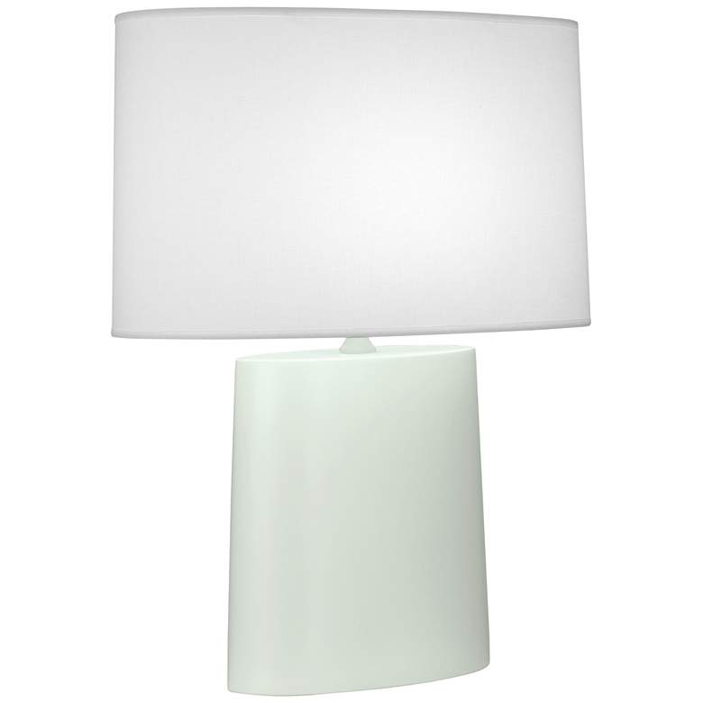 Image 1 Matte Celadon Victor Table Lamp