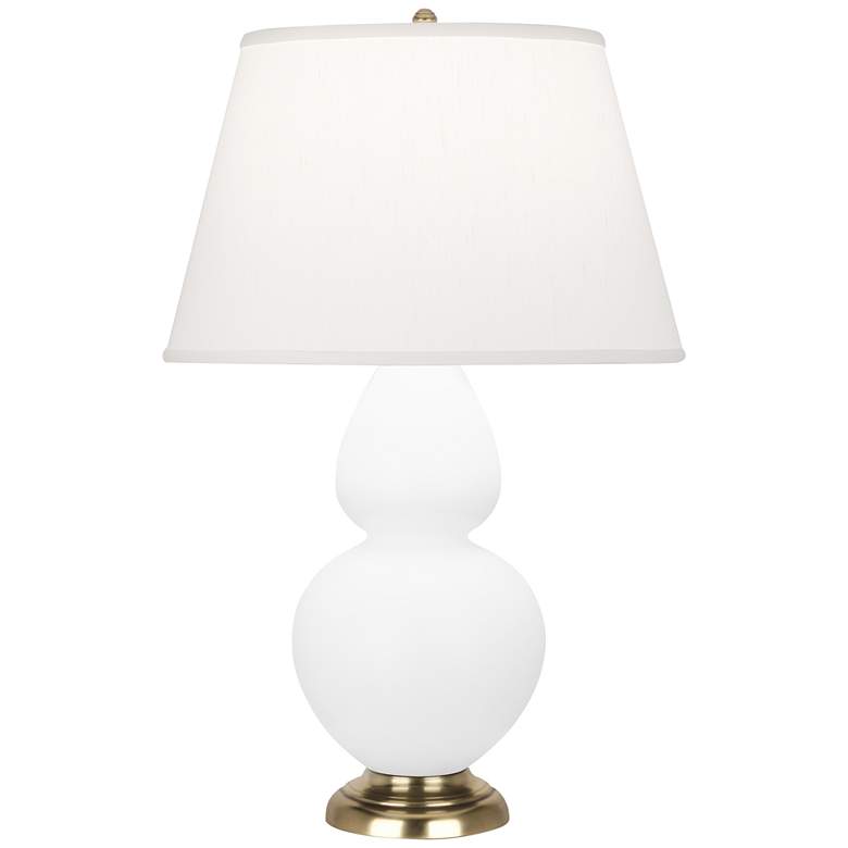Image 1 Matte Lily Double Gourd Table Lamp