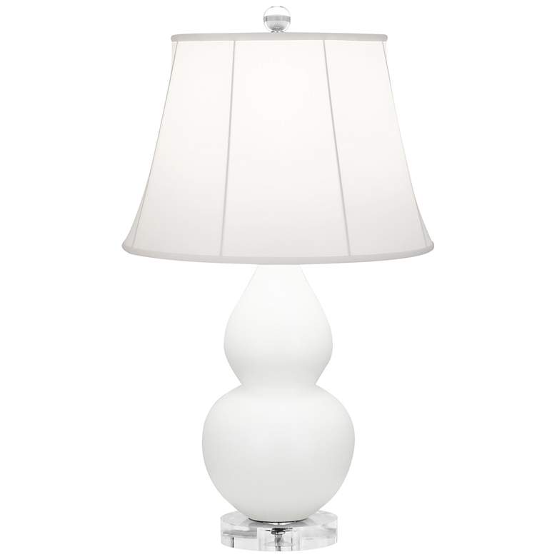 Image 1 Matte Lily Small Double Gourd Accent Lamp