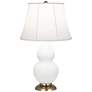 Matte Lily Small Double Gourd Accent Lamp