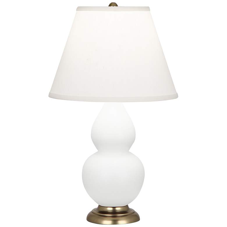 Image 1 Matte Lily Small Double Gourd Accent Lamp