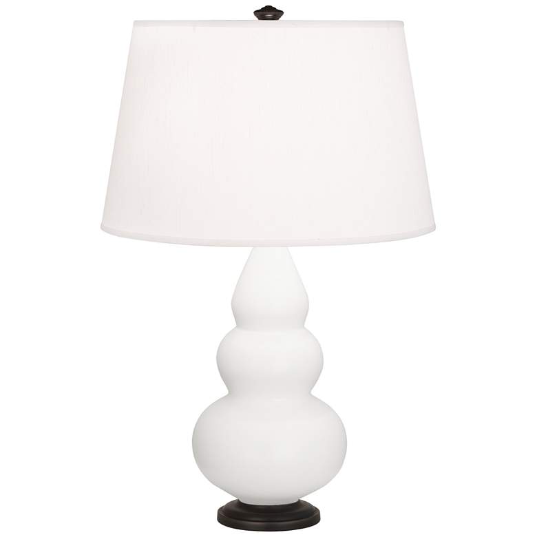 Image 1 Matte Lily Small Triple Gourd Accent Lamp