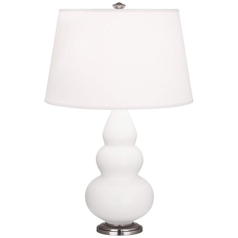 Image 1 Matte Lily Small Triple Gourd Accent Lamp