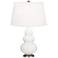 Matte Lily Small Triple Gourd Accent Lamp