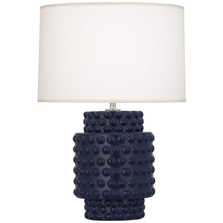 Image 1 Matte Midnight Blue Dolly Accent Lamp