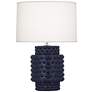 Matte Midnight Blue Dolly Accent Lamp