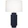 Matte Midnight Blue Dolly Table Lamp