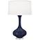 Matte Midnight Blue Pike Table Lamp