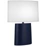 Matte Midnight Blue Victor Table Lamp