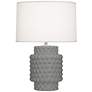 Matte Smoky Taupe Dolly Accent Lamp