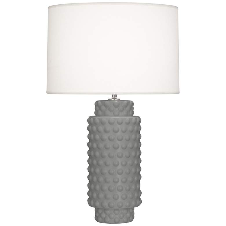 Image 1 Matte Smoky Taupe Dolly Table Lamp