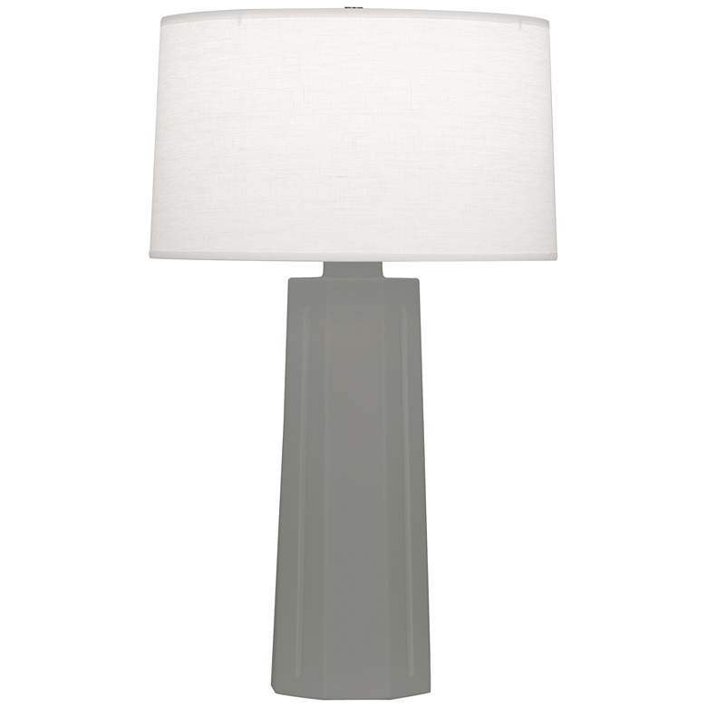 Image 1 Matte Smoky Taupe Mason Table Lamp