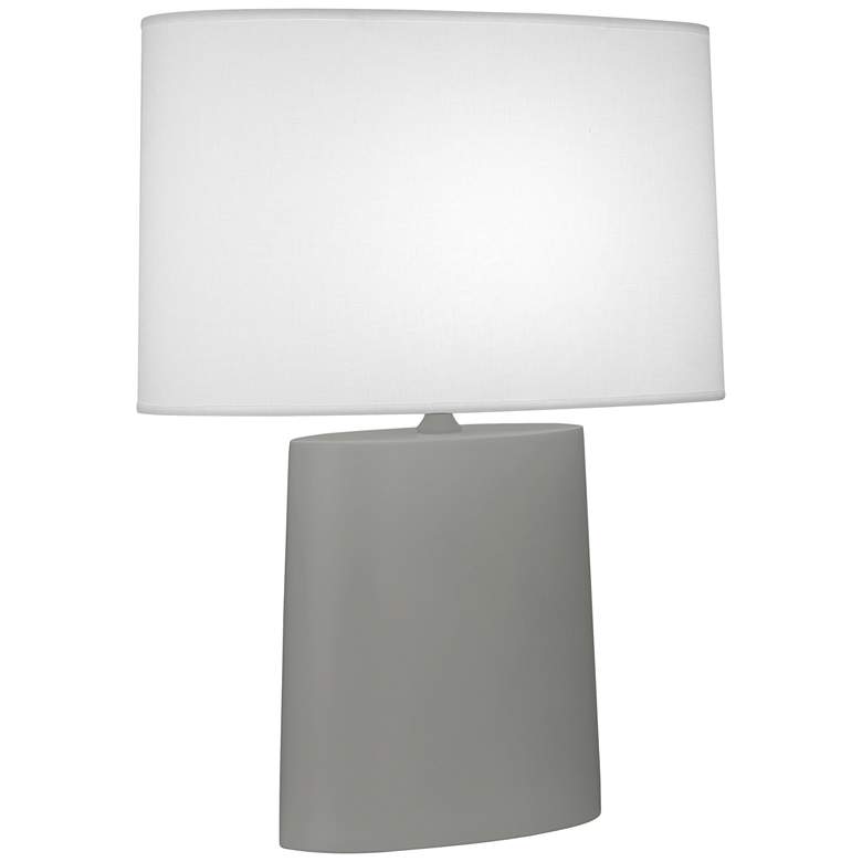 Image 1 Matte Smoky Taupe Victor Table Lamp