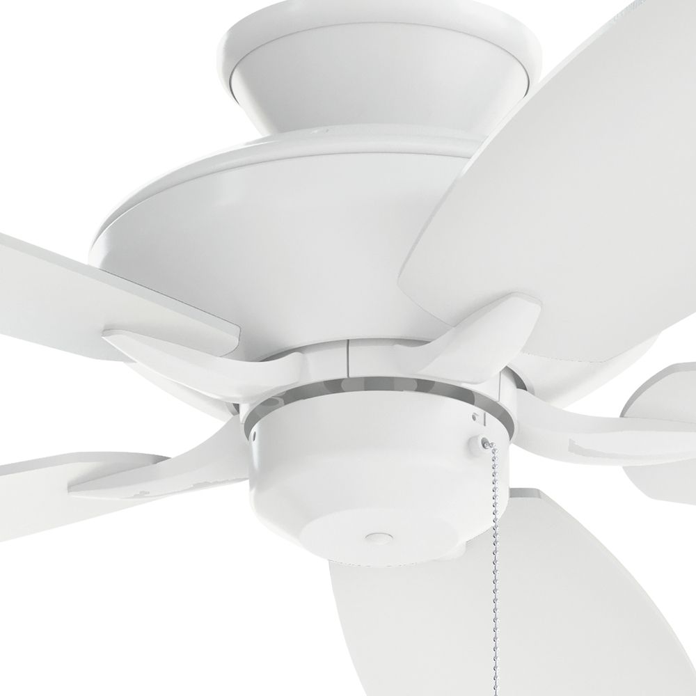 Image 4 Matte White 52 Inch Renew Patio Fan more views
