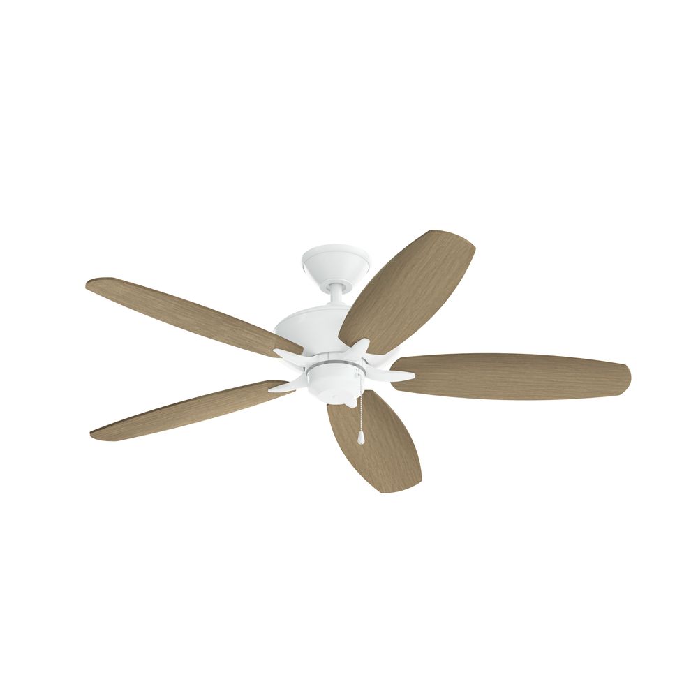 Image 6 Matte White 52 Inch Renew Patio Fan more views