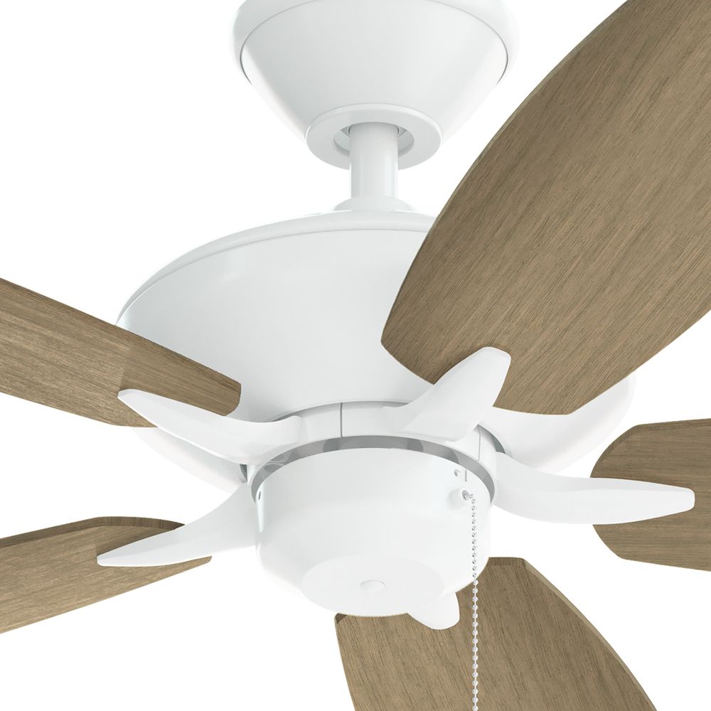 Image 7 Matte White 52 Inch Renew Patio Fan more views