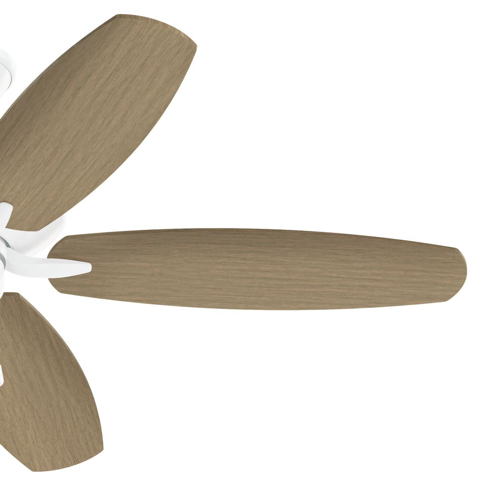 Matte White 52 Inch Renew Patio Fan