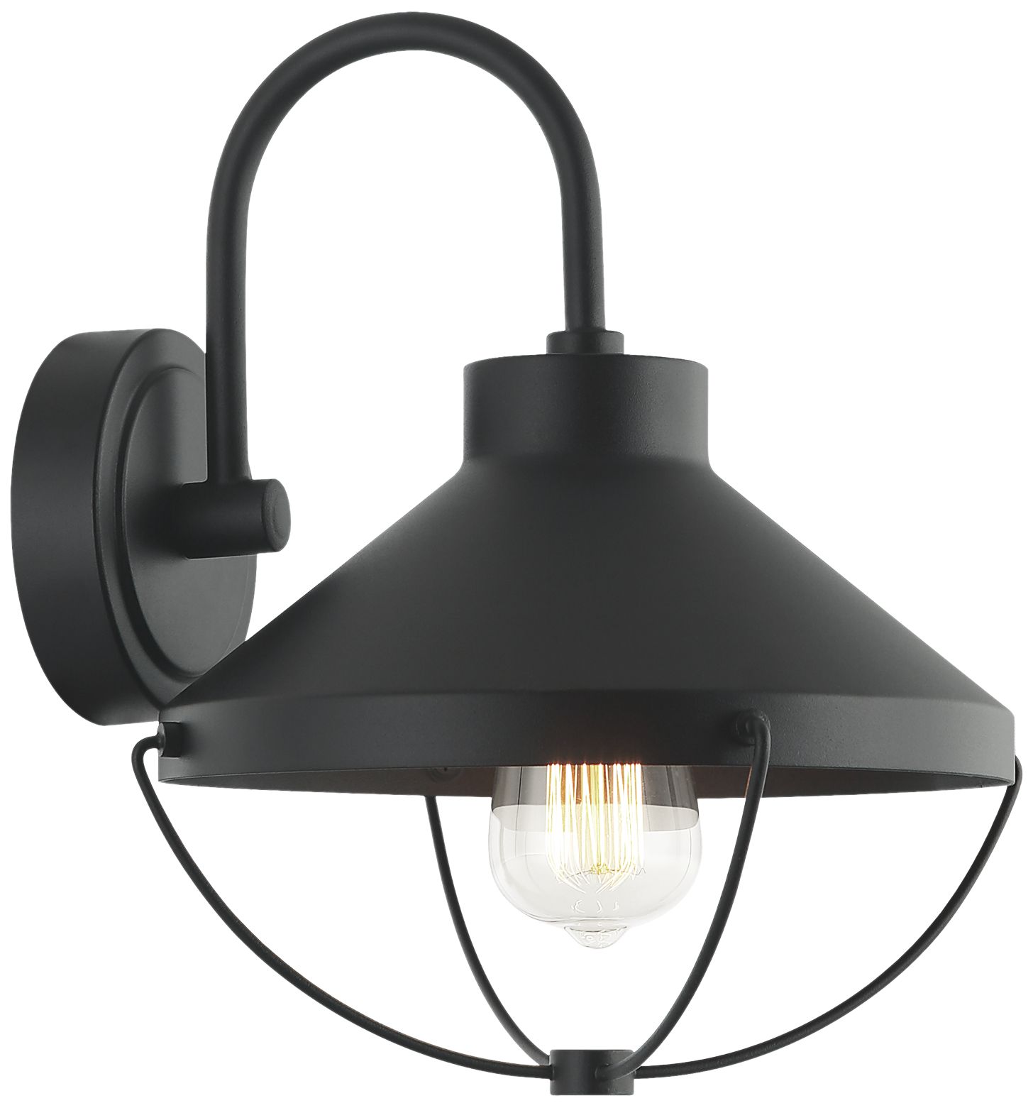 Matteo 1 LT 10DIA FABLE BLACK WALL SCONC