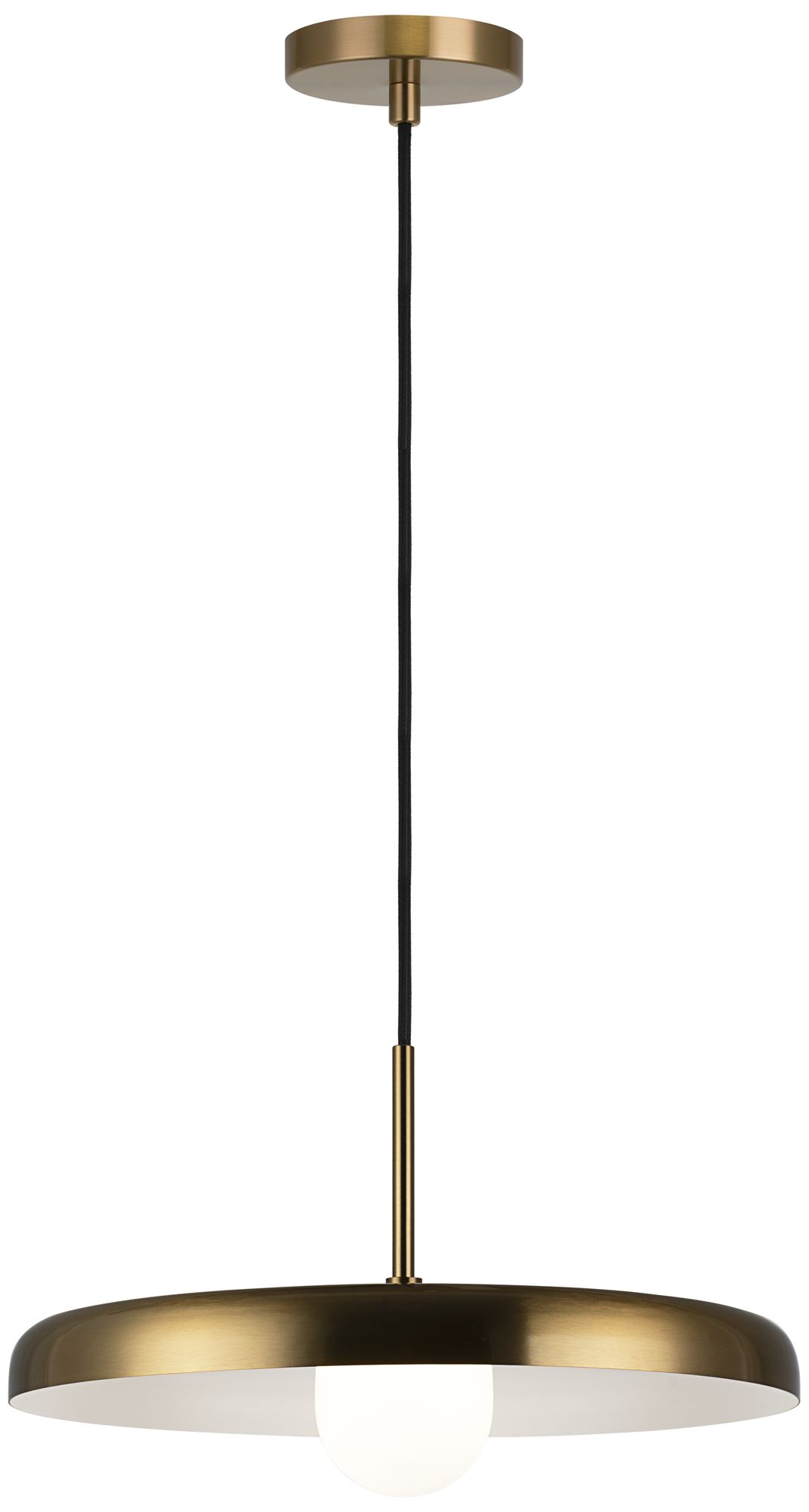 Matteo 1 LT 15.9 DIAM CRESTON AGED GOLD E26 LED PENDANT