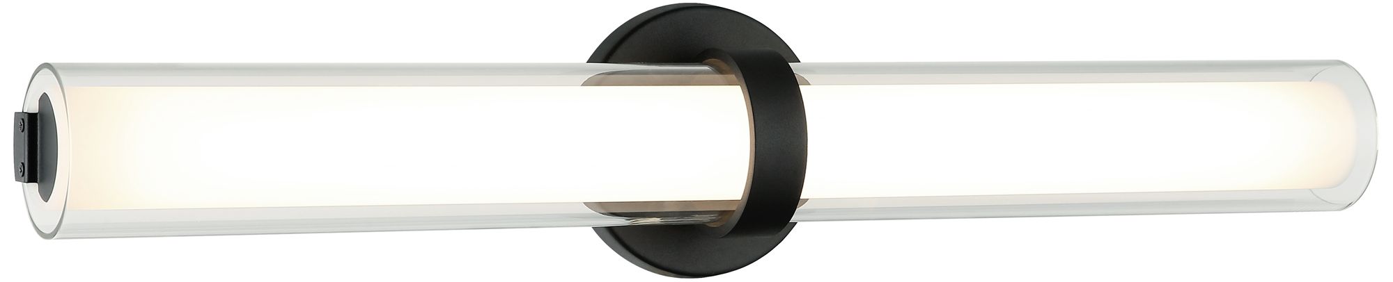 Matteo 1 LT 24 W SATCHIE MATTE BLACK WALL SCONCE