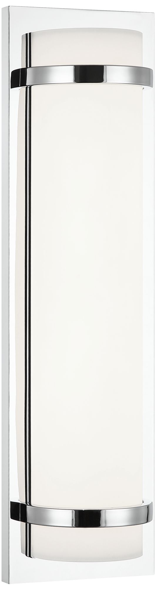 Matteo 1 LT 24W BRAMPTON CHROME WALL SCONCE