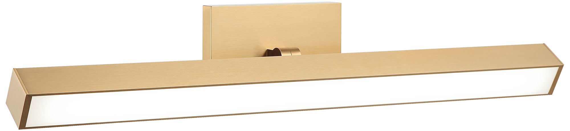 Matteo 1 LT 24W PARALLEL AGED GOLD LED WALL SCONCE
